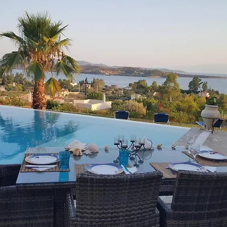 Βίλα Luxurious Cosy Breathtaking Seaview Pool